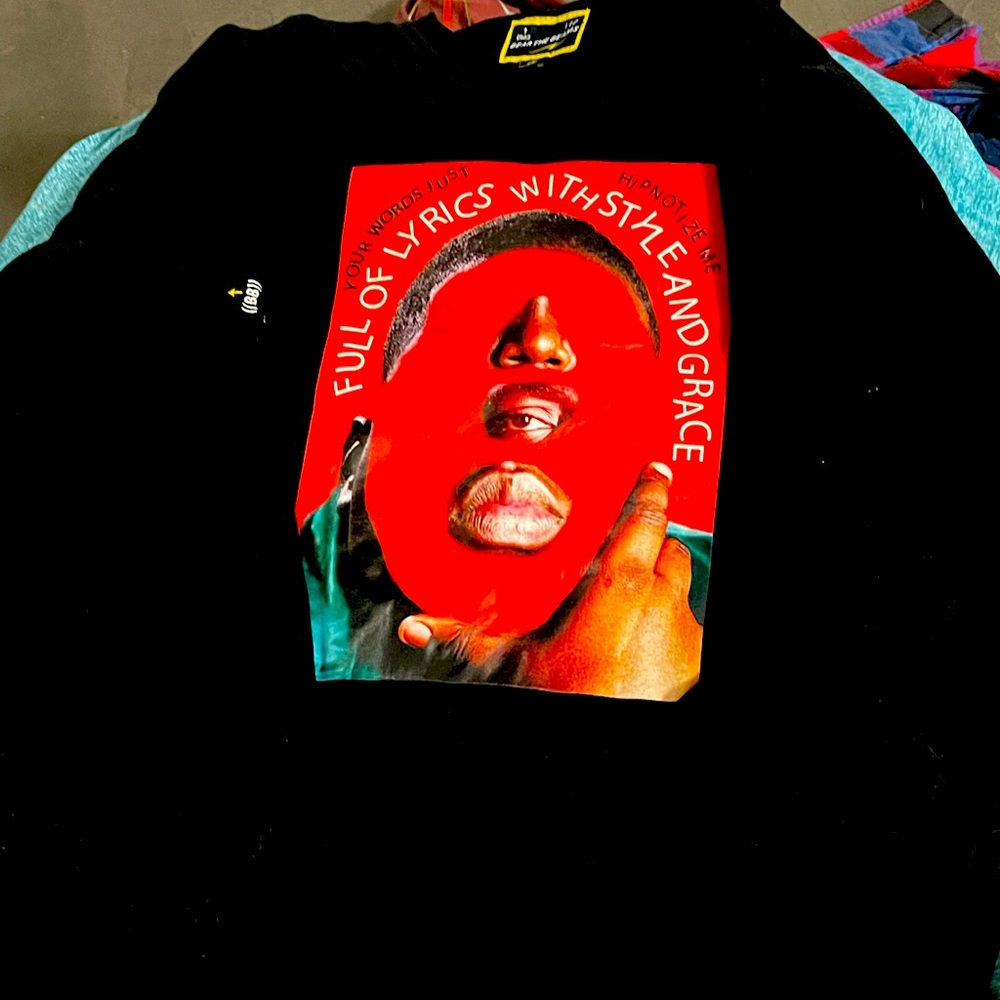 Biggie smalls pullover EXTREMELY THICK PULL OVER